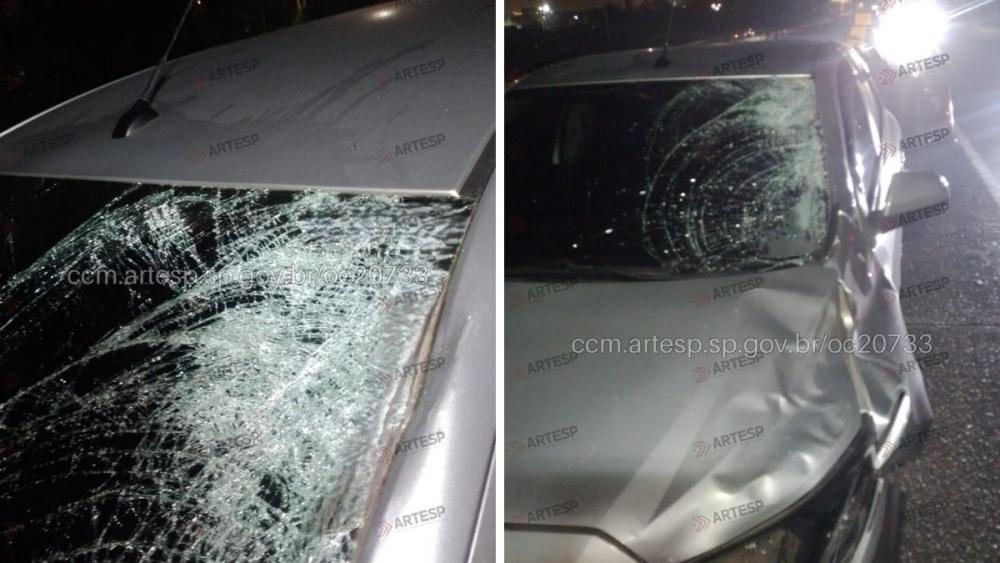 Pedestre morre após ser atropelado na Anchieta, em Cubatão