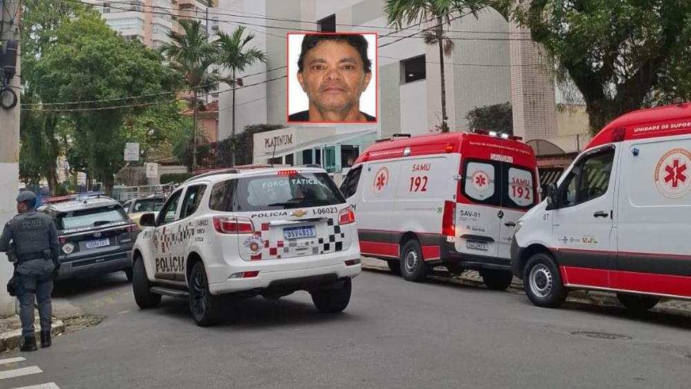 Vendedor de pastel é morto a facadas em apartamento no Gonzaga, em Santos