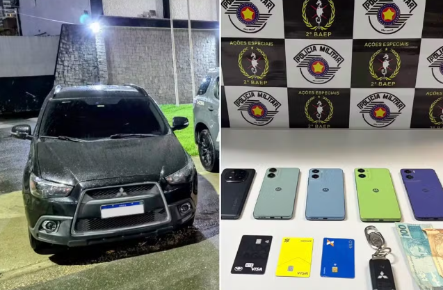 Homem é preso por estelionato e adulteração de carro em morro de Santos