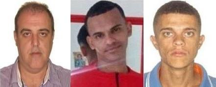 Alexandre Ribeiro, Sandro Conceição e Vitor Hugo Assunção