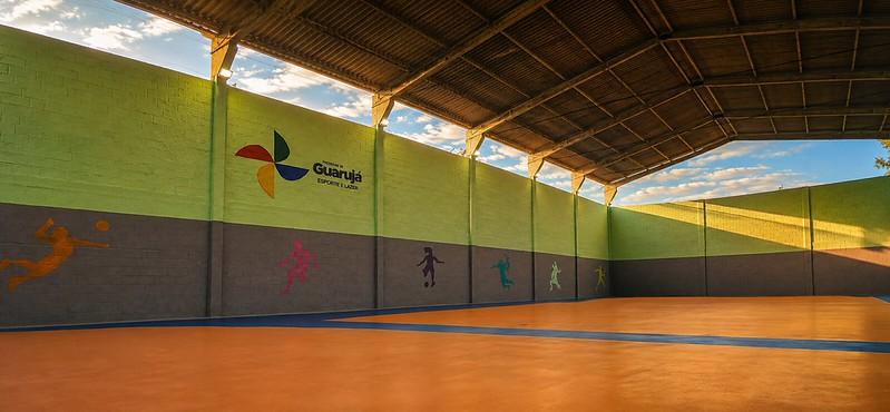 Vila Zilda ganha quadra renovada para atender 600 alunos e fortalecer esporte na comunidade