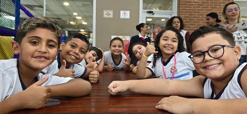 Fundo Social promove Tarde Feliz com 90 alunos de escola municipal