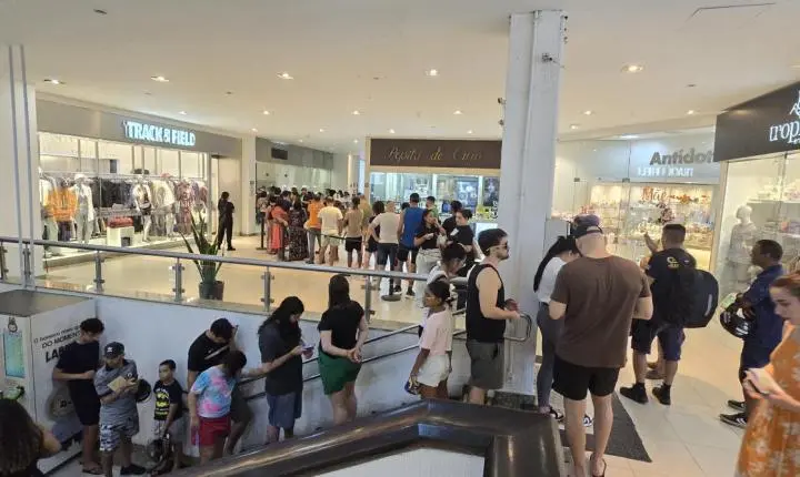 1ª Vacinação no Shopping de Guarujá totaliza 1.075 doses aplicadas