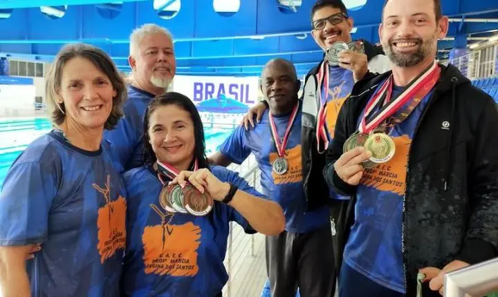 Atletas de Guarujá conquistam 11 medalhas nos Jogos Paralímpicos do Estado de São Paulo  
