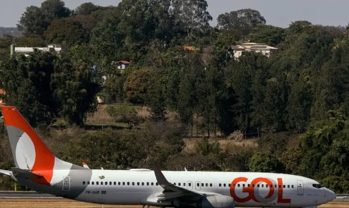 Avião da GOL faz pouso de emergência após decolar de Goiânia