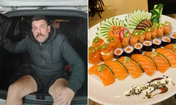 Dono de restaurante de comida japonesa é flagrado furtando salmão em hipermercado no litoral de SP