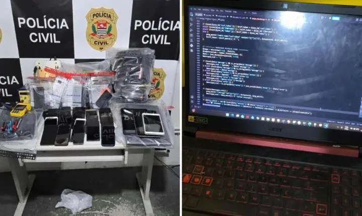 Furto de iPhone leva polícia a central clandestina de celulares em Bertioga