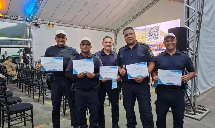 GCM de Guarujá participa de treinamento voltado a emergências junto a comunidades
