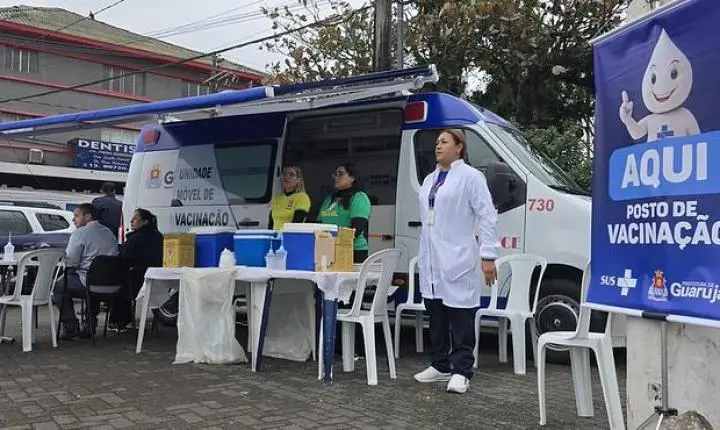 Guarujá terá Dia D de Vacinação contra Hepatite B na próxima terça-feira (28)