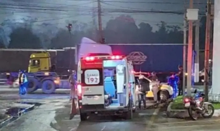 Homem morre após ser atropelado em Guarujá; caminhoneiro fugiu