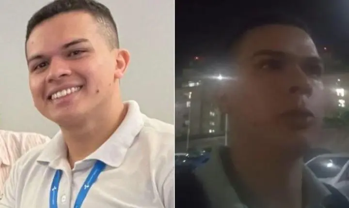 Jovem desaparece no litoral de SP após sofrer golpe e gravar vídeo chorando