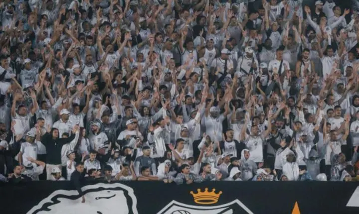 Mais da metade da torcida do Santos tem menos de 35 anos