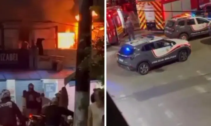 Menina de 3 anos morre carbonizada durante incêndio em Vicente de Carvalho