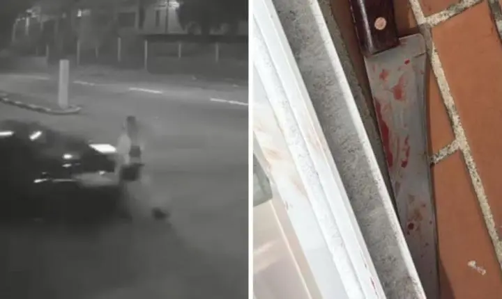 Mulher esfaqueada pelo marido em Santos já havia sido atropelada por ele