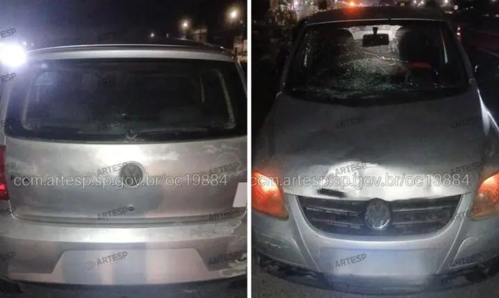 Mulher morre após ser atropelada por três veículos em Itanhaém