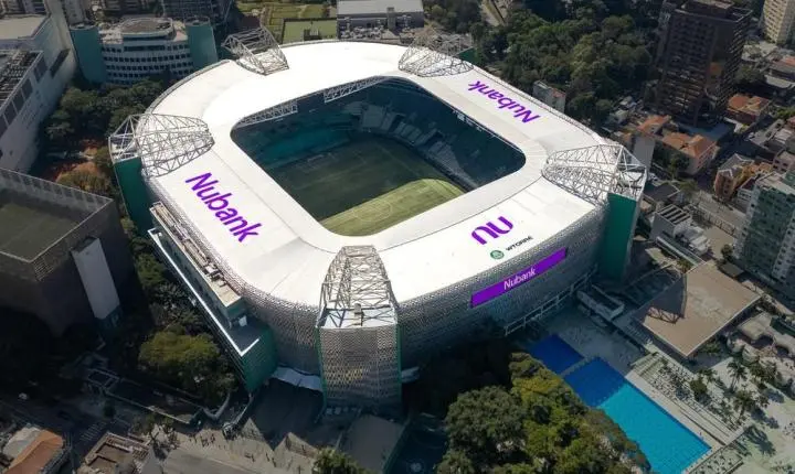 Nubank anuncia 'Nubank Parque' como novo nome da arena do Palmeiras