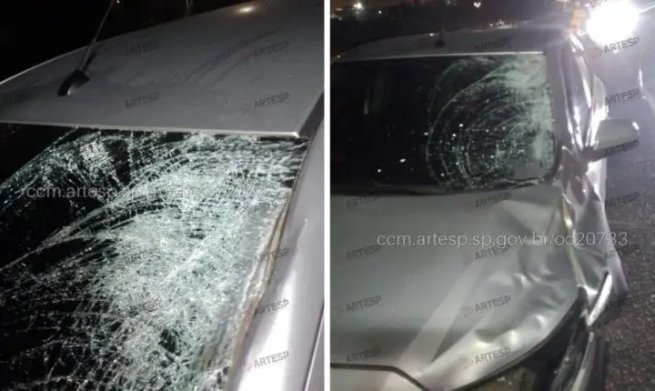 Pedestre morre após ser atropelado na Anchieta, em Cubatão