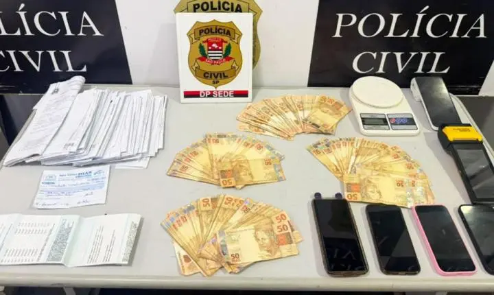 Polícia apreende R$ 17 mil em operação contra o tráfico de drogas em Guarujá
