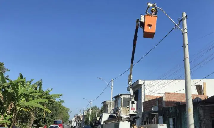 Prefeitura amplia iluminação pública na Avenida João Baptista Furlani, no Jardim Progresso