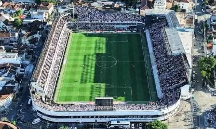 Santos inicia troca do gramado da Vila Belmiro para o segundo semestre
