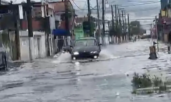 São Vicente registra o maior acumulado de chuva de SP nesta terça