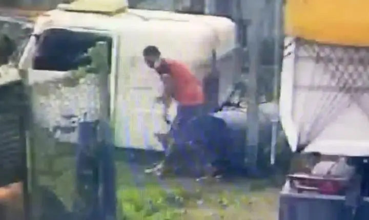 Suspeito é preso após usar caminhão abandonado como depósito de drogas em Cubatão