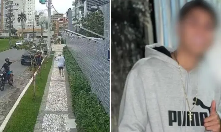 Vídeo leva polícia a identificar suspeito de integrar quadrilha de roubos em Guarujá